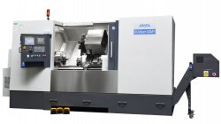 robustní CNC soustruh osou Y a poháněnými nástroji AVIAturn 63MY