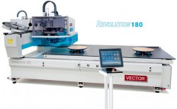 CNC tvarové olepování VECTOR  Revolution 180